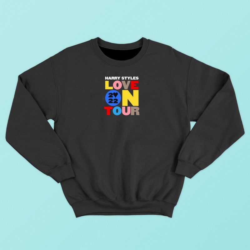 moletom bordado harry styles love on tour 22 hslot | Shopee Brasil