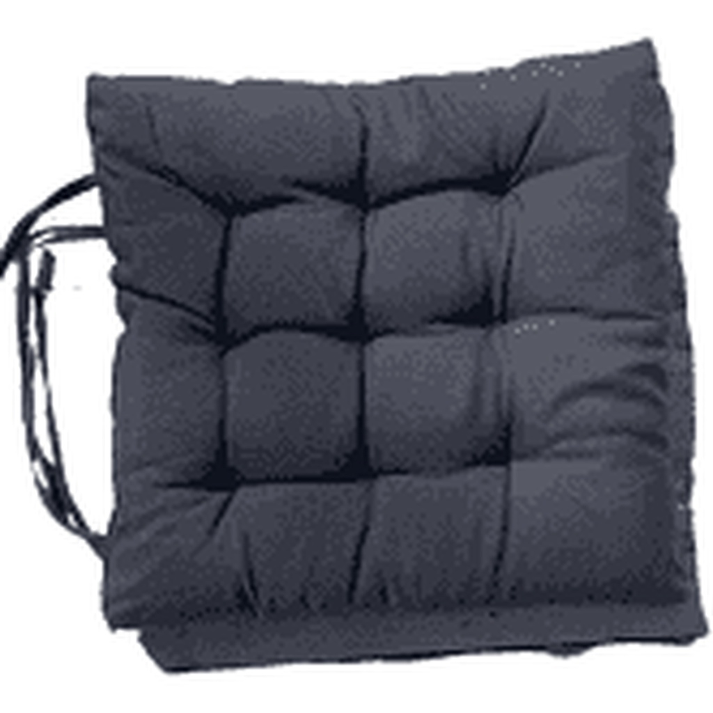 Assento Para Cadeira Futon 40x40 Cm - Chumbo