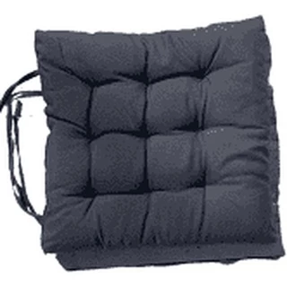 Assento Para Cadeira Futon 40x40 Cm - Chumbo