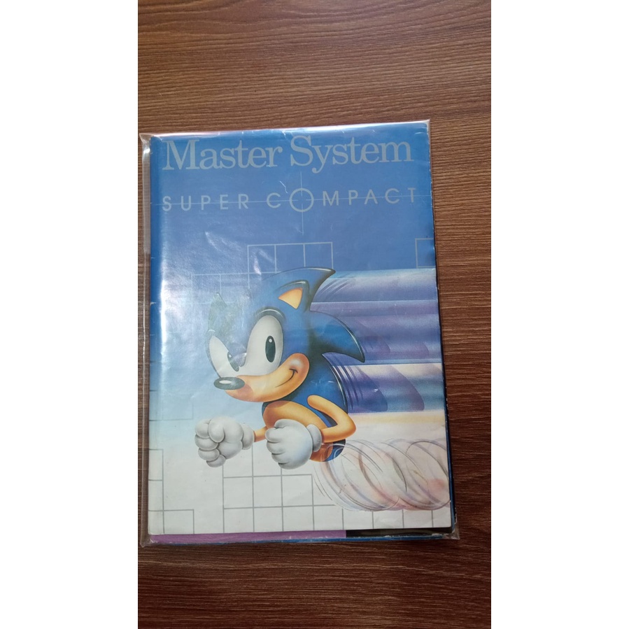Poster (Manual) do Master System Compac | Shopee Brasil