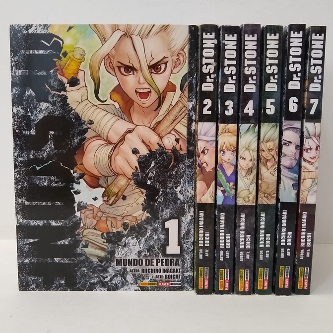 Dr. STONE Manga, Vol. 1-8