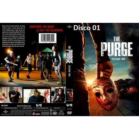 Dvd The Purge As 2 Temporadas Completas Legendado ou Dublado 04