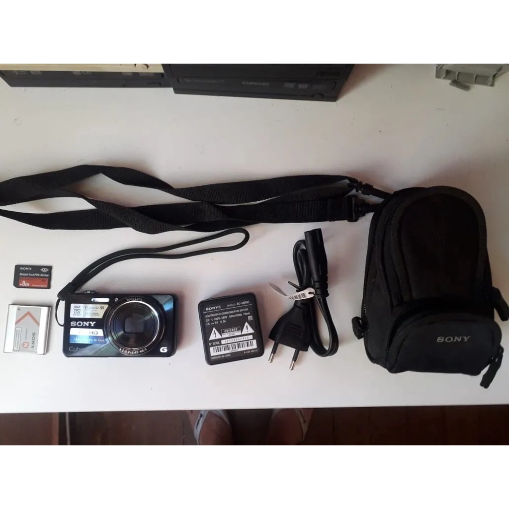 Câmera Fotográfica Sony Dscwx100 Avchd Zoom10x Shopee Brasil