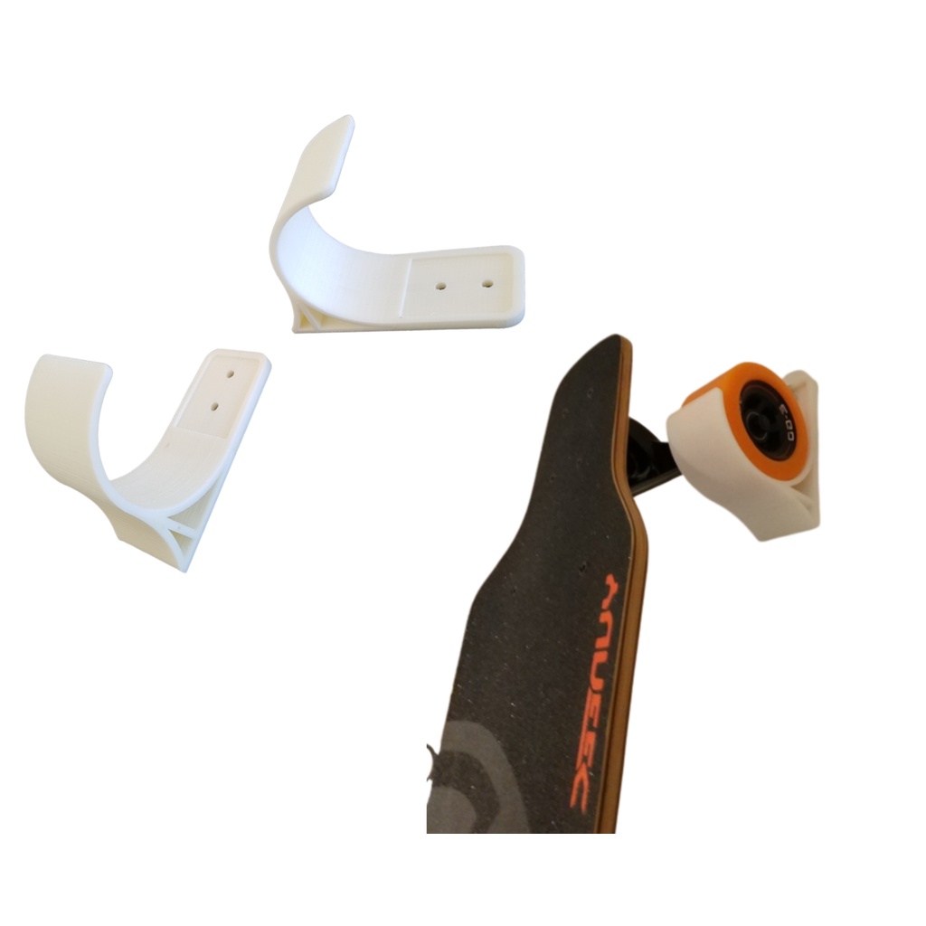 Supporto A Parete Per Snowboard E Skateboard In Alluminio - 2 Pezzi, Stabile E Robusto