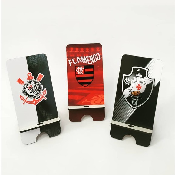 Porta Celular Suporte de Mesa Apoiador para Smartphone Iphone de time.