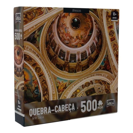 Puzzle Quebra Cabeça 500 Peças Arte Sacra Toyster Original
