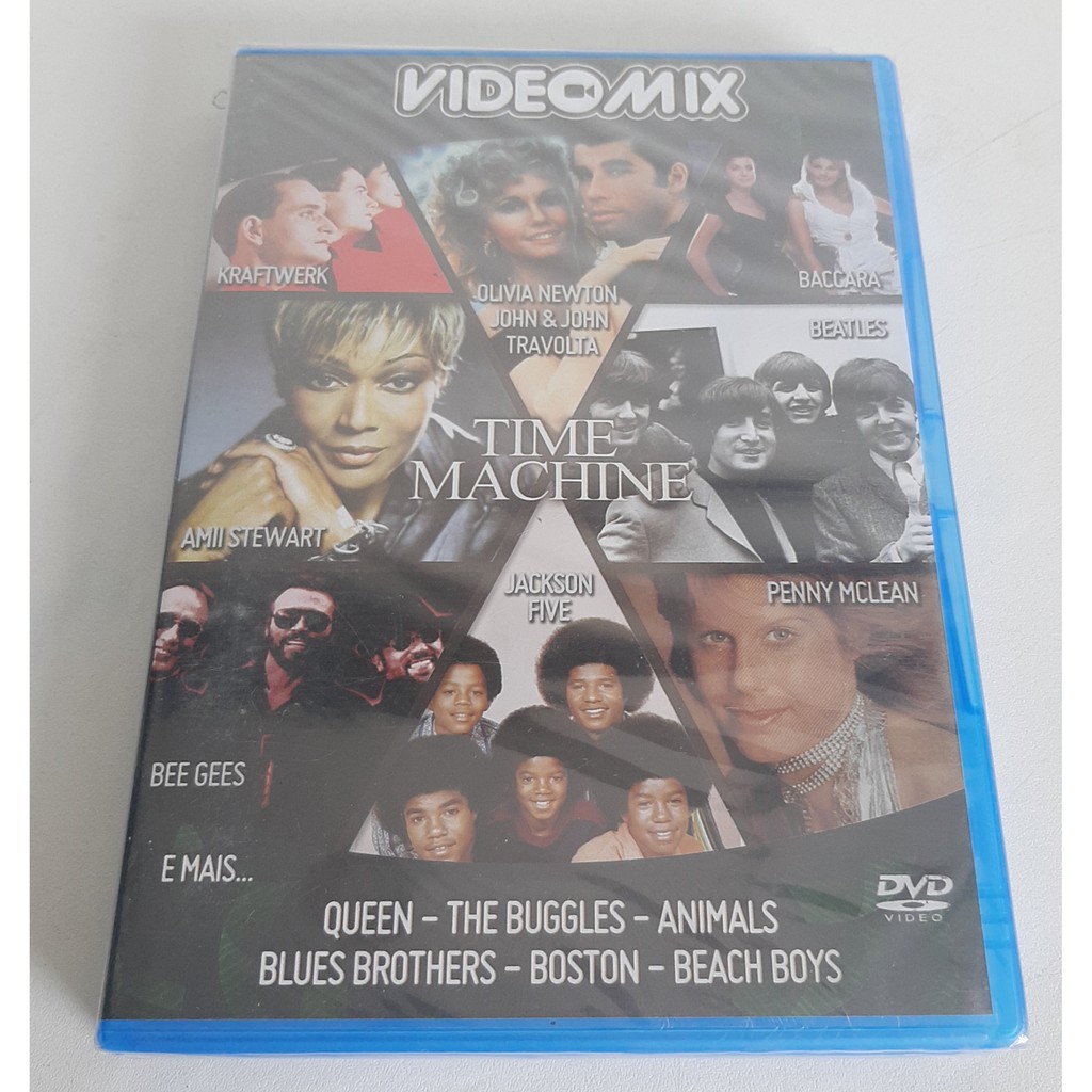 DVD Video Mix - Time Machine | Shopee Brasil