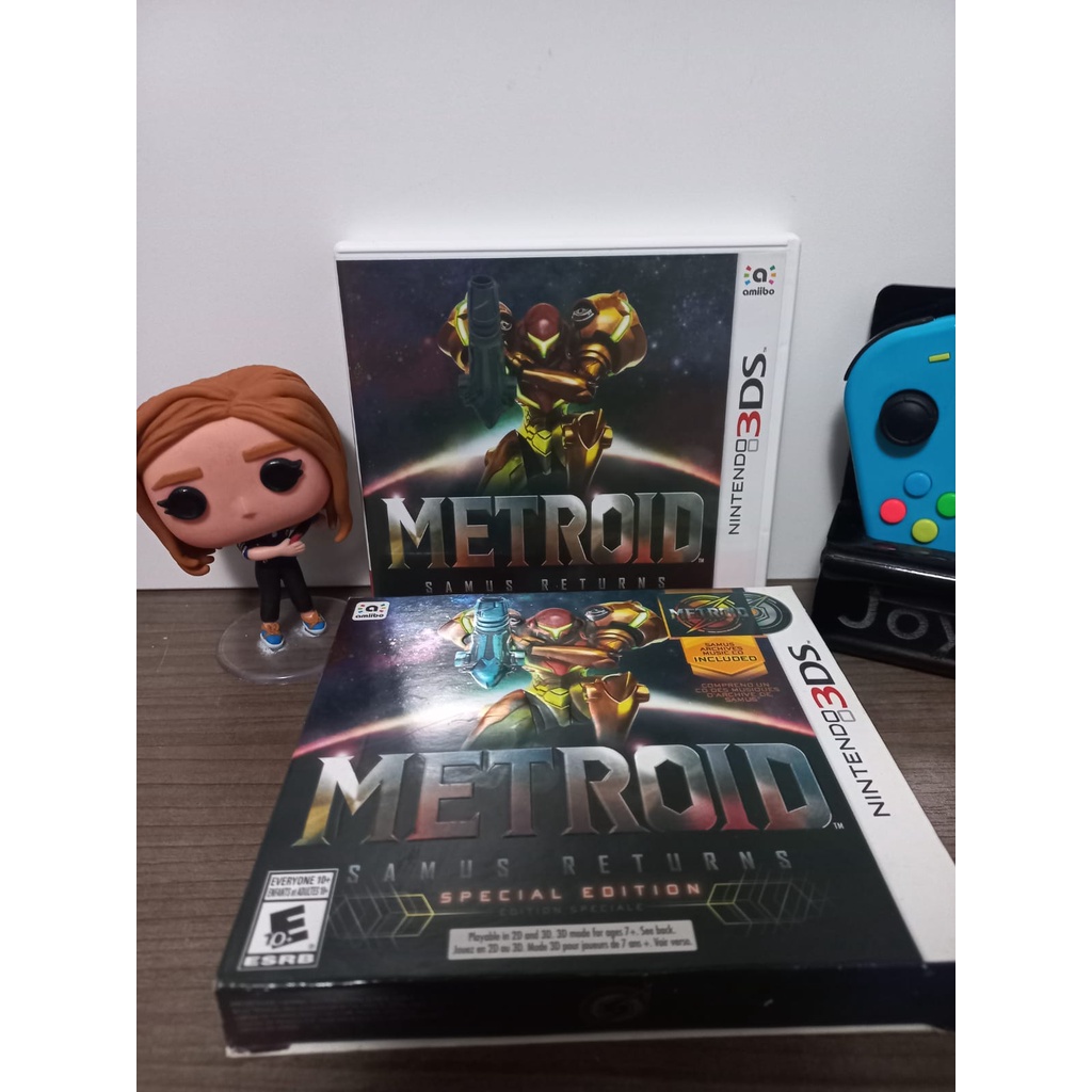 Metroid Samus Returns 3DS Special Edition Edição de Colecionador