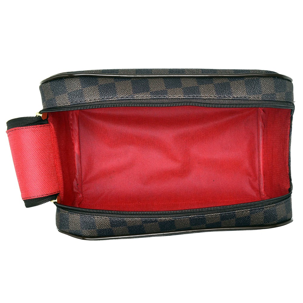 Necessaire Louis Vuitton / Bolsa de Mão / Porta Maquiagem / Masculina /  Feminina / FLOR / XADREZ