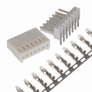 10 Kits Conector Alojamento Terminal Kk 2,54mm 7 Vias 90