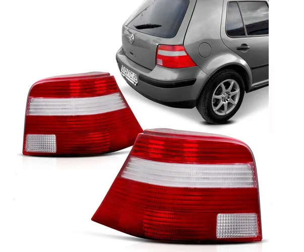 Lanterna Traseira Golf 1999 2000 2001 2002 2003 2004 2005 2006 2007 Bicolor