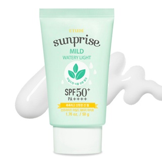 [ETUDE HOUSE] Sunprise Mild Watery Light 50g SPF50+ PA++++/[ETUDE HOUSE] Leve Aquoso Leve 50g FPS50+ PA++++