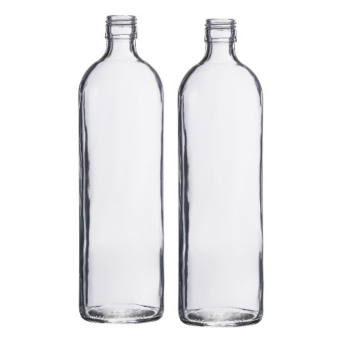 KIT 20 Garrafa de vidro modelo Vodka 950 ml e 900 ml TIPO LIQUID