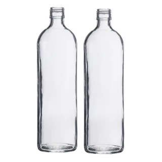 KIT 20 Garrafa de vidro modelo Vodka 950 ml e 900 ml TIPO LIQUID
