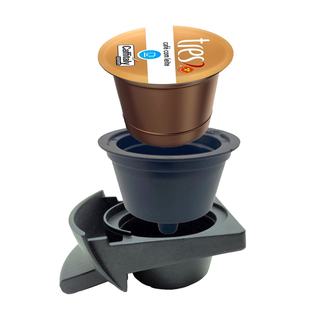 Portacápsulas para Cápsulas Dolce Gusto/Nespresso/CAFFITALY, Soporte  Giratorio para Cápsulas de Café para 40 Cáps…