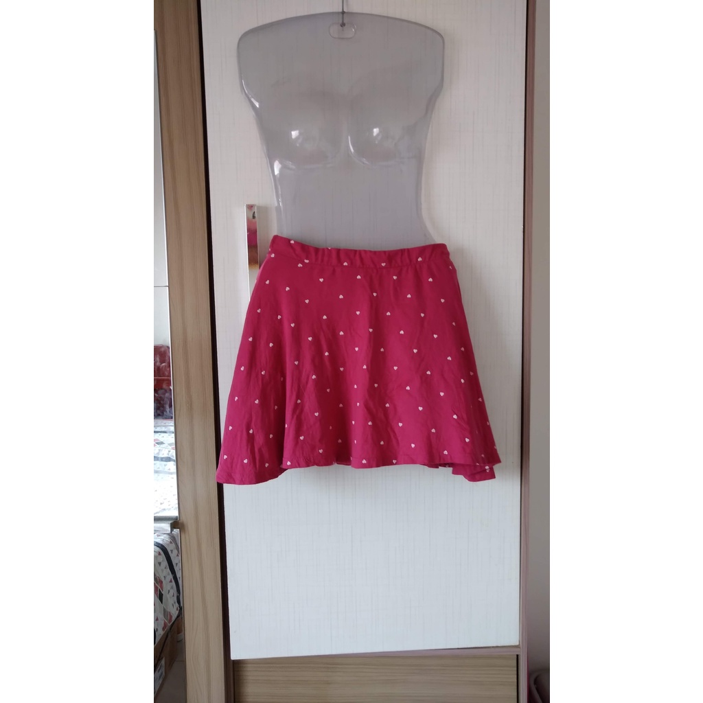 Saia rodada best sale estampada cintura alta