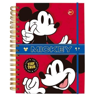Caderno Smart (folhas reposicionáveis) Universitário Mickey - 10 matérias | DAC