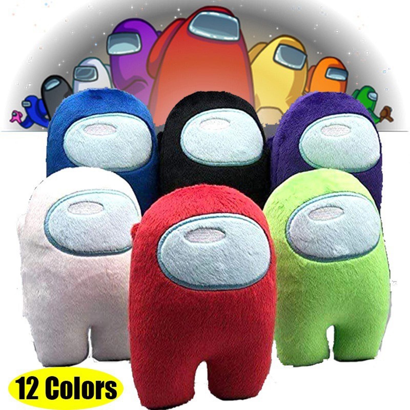 【 10 Colors 】 Among Us Doll Plush Toys Bonecas De Pelúcia Criativas Super Suaves Figura Adorável Entre Nós Natal Para