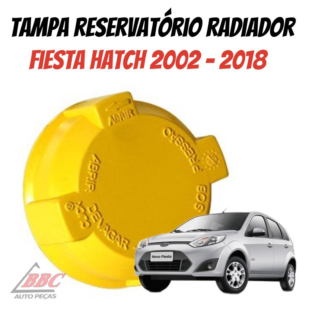 Tampa Reservatório Água Radiador Fiesta Hatch 2002 - 2018 | Shopee Brasil