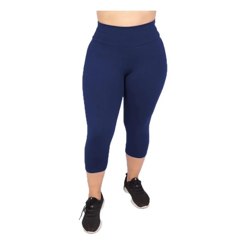 Kit Corsário + Legging + Bermuda Modeladora Plus Size Suplex