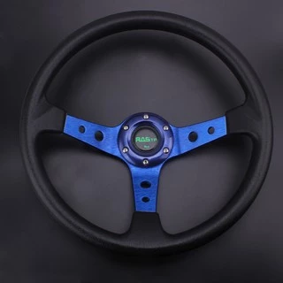 Volante Do Carro De Corrida Aluminum 350mm liberação rápida Universal Stw020