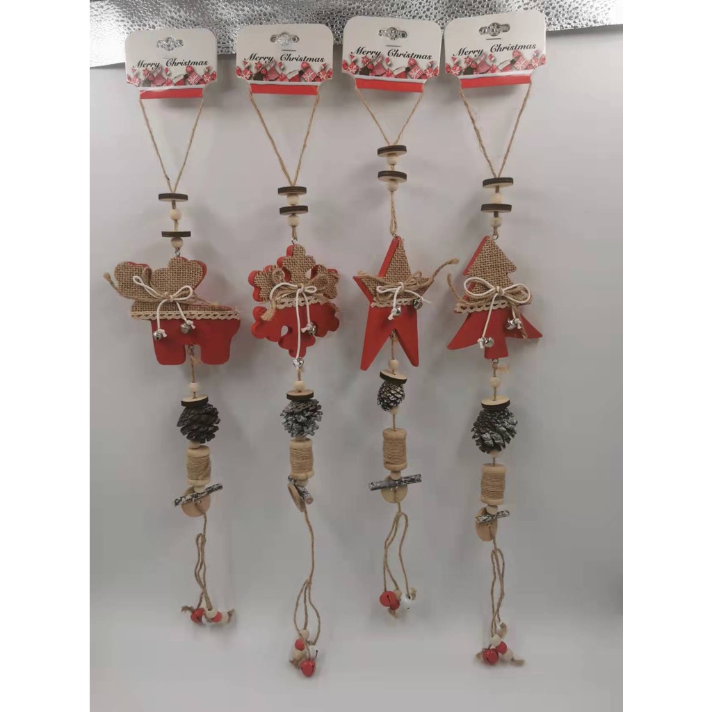 Árvore de Natal Jingle Bell,Pingentes de sino de Natal de ferro Jingle  Bells com corda pendurada - Pingente de árvore de Natal de rena de neve  para