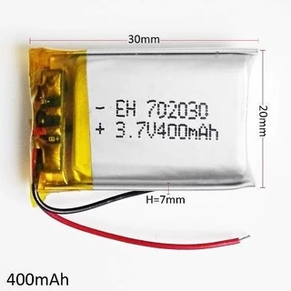 Bateria 702030 Mp3 Fone Caneta 400 Mah 2 Fios 3,7v