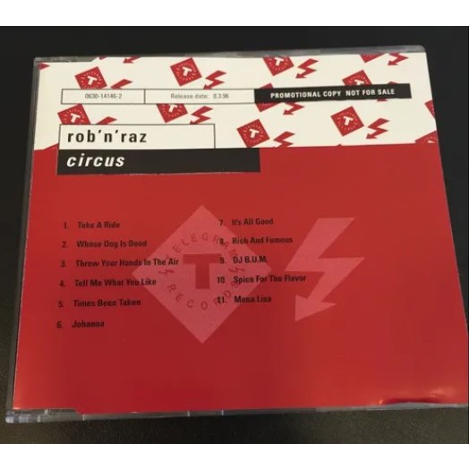 Cd Rob'n'raz - Circus - Promo Especial - Raro! | Shopee Brasil