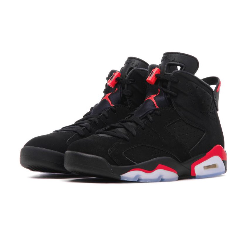 IXB7 Air Jordan 6 Retro Black " Infravermelho " Sapatilhas De Tênis NBAsocks Livres