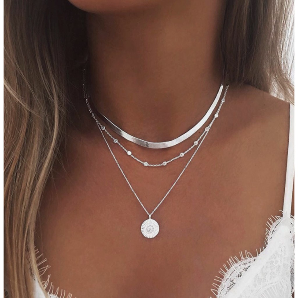 most popular layered necklaces        
        <figure class=