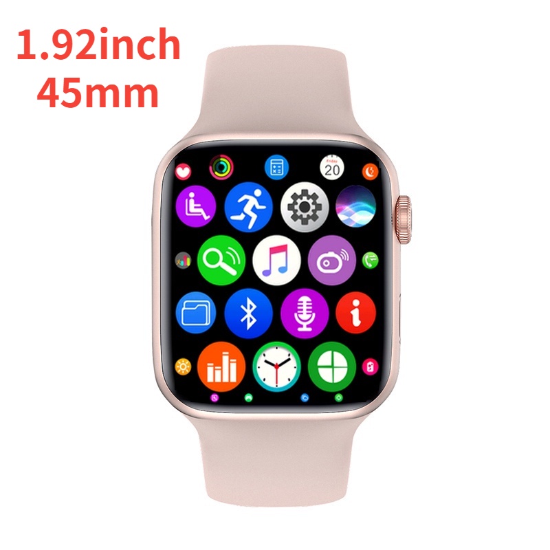 New Apple Watch series 9 1.93-inch Relógio inteligente 45MM/Bluetooth  chamada/monitoramento do sono/discagem celular/número de série/neutro,  adequado para iPhone e Android