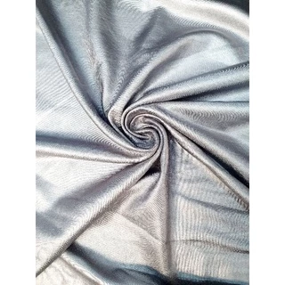 Tecido Cirre cor/color Prata brilhoso (Silver)- 1 metro.