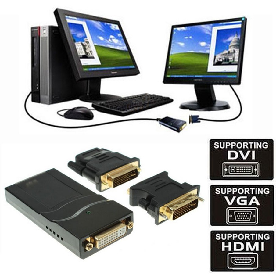 Adaptador de monitor discount vga a hdmi