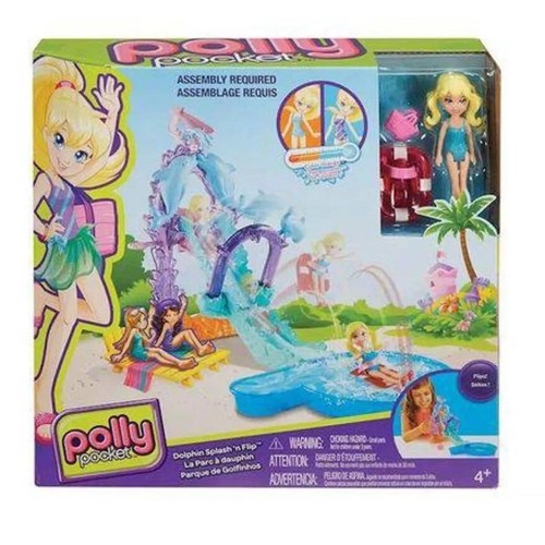 Playset e Boneca - Polly Pocket - Parque Aquático - Mattel