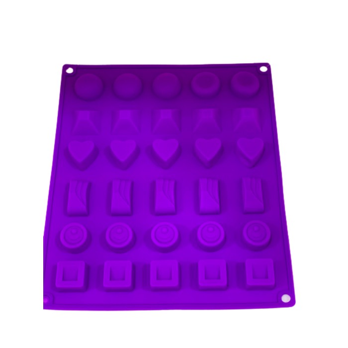 Formas De Silicone Bombom Gelo Chocolate Sabonete