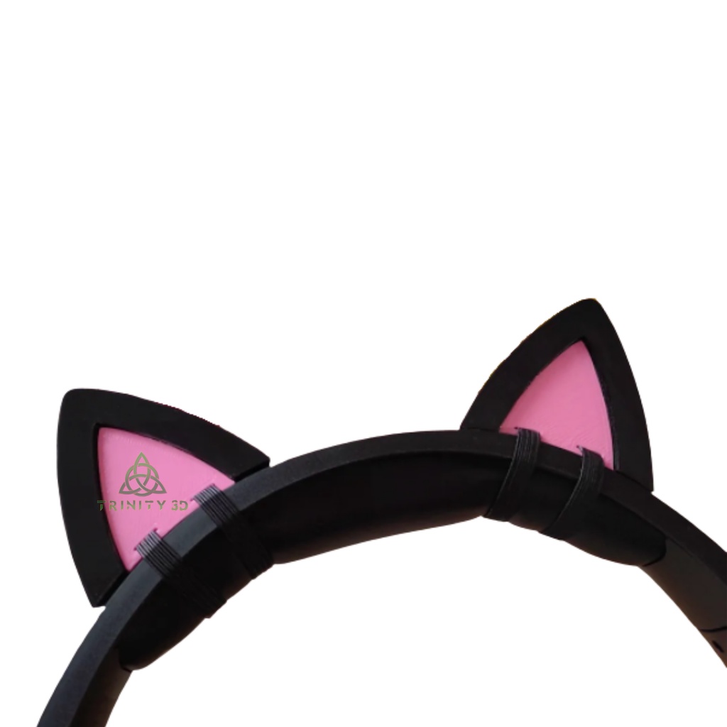 Acessório universal – Orelhas De Gato P/ Headset Headphone headfone Gamer Kitty ears orelha