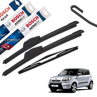 Palheta Limpador Parabrisa Kia Soul 09-18 Diant Tras Bosch
