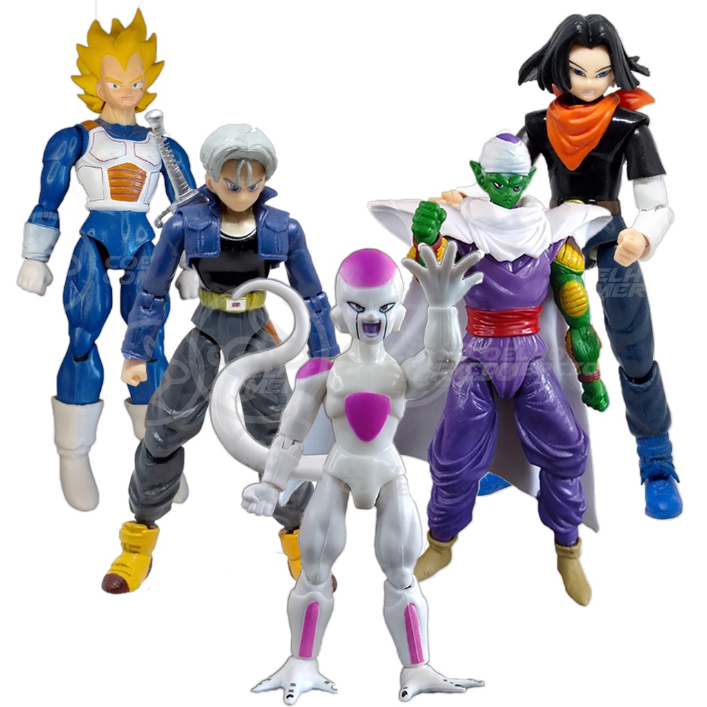 Kit 5 Bonecos Dragon Ball Z Articulados Goku 14 Cm Lacrado - super herois -  Bonecos - Magazine Luiza