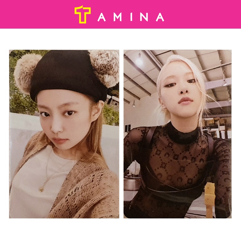 BLACKPINK BORN PINK Album Photocard Jennie Bear em Promoção na