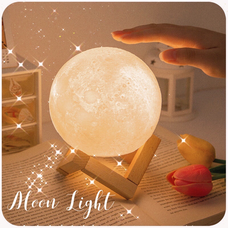 Lua Flutuante Luminária Noturna De Lua Única 3D Led | Shopee Brasil