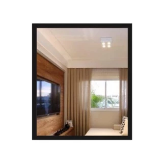 Espelho Decorativo Para Quarto Sala Hall Lavabo 32X42CM Imagem Nítida