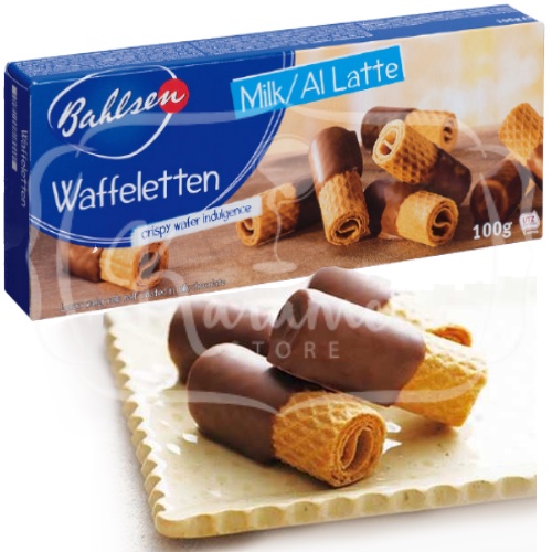 Biscoito Chocolate Waffeletten - Bahlsen - Importado da Alemanha ...