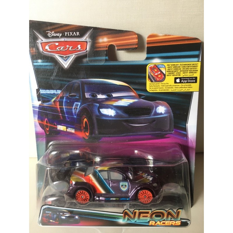 Mattel Filme Carros 2 Max Schnell Disney Pixar Cars 2016 Neon.