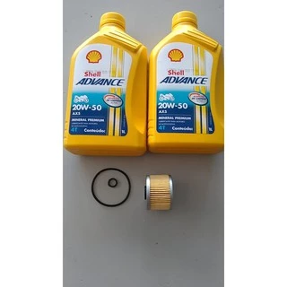 oleo Para Moto Falcon 20w50 2 Litro +filtro