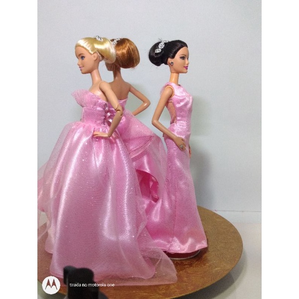 Vestidos de festa para barbie  Produtos Personalizados no Elo7