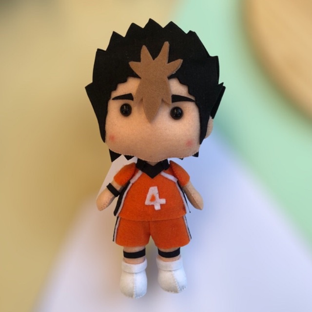 Miniaturas Dos Personagens De Haikyuu