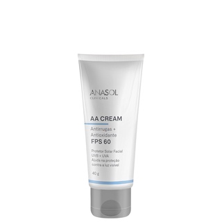Protetor Solar Anasol Clinicals AA Cream FPS 60 Facial 40g