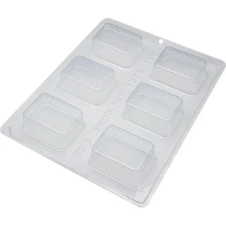 Forma BWB Com Silicone (3 partes) Para Chocolate Cód. 1073 - Bolo Bombom Médio 68g. Para Festas Trufas, Bombons, Alfajor//