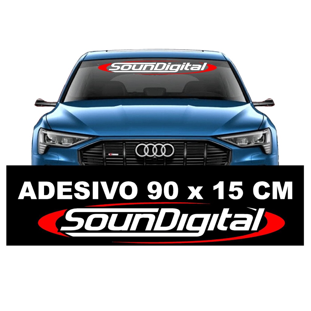 Adesivo para vidro dianteiro ou traseiro de carro | Shopee Brasil