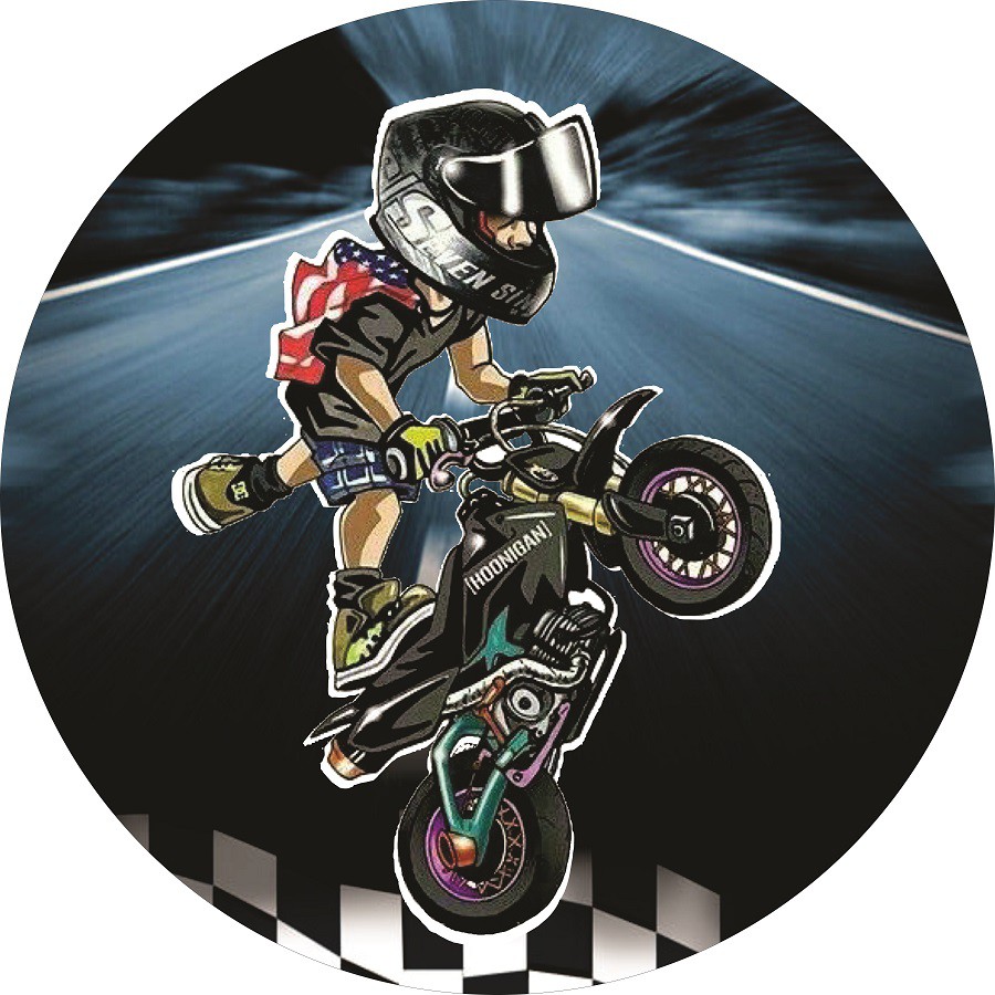 Painel de Festa Motocross